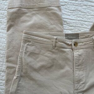 Everlane Women's Corduroy Pants - Cream